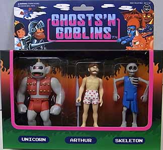 SUPER 7 REACTION FIGURES 3.75インチアクションフィギュア GHOSTS'N GOBLINS 3PACK B